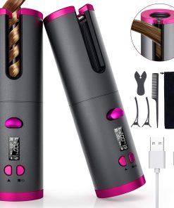 Alternative view of Baguette à Friser En Céramique Rechargeable Portable Chauffage Rapide Pour Coiffure