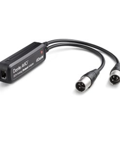 Adaptateur Dante vers 2 sorties audio Dante/AES67
