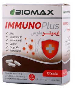 Biomax Immuno Plus Immunité 30 Capsules