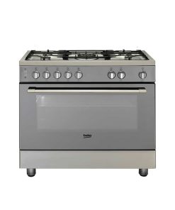 Cuisinière Beko 5 Feux GG 15121DXPR INOX + FOUR A GAZ