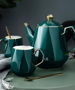 Ensemble Service pour Petit Dejeuner en Porcelaine SP1