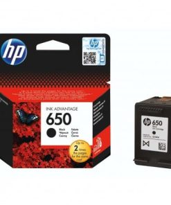 HP 650 Black Cartouche d&rsquo;Encre Authentique