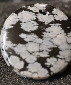 Obsidienne flocons de neige