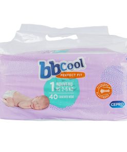 BB Cool Couches Bébé Taille 1 Nouveau Né (40 Pièces)