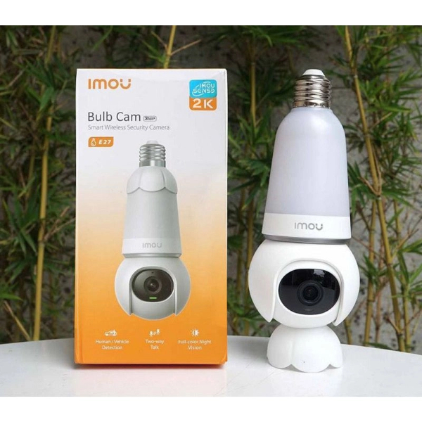 Imou – Caméra et ampoule 2 en 1 2K 3MP pour prise E26/E27 / Caméra de surveillance sans fil intelligente – Image 3
