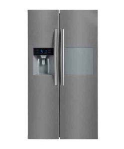 REFRIGERATEUR Midea SIDE BY SIDE SILVER AVEC  FONTAINE HC-657W