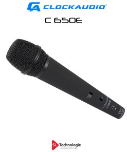 C650E Clockaudio Microphone à condensateur cardioïde à main