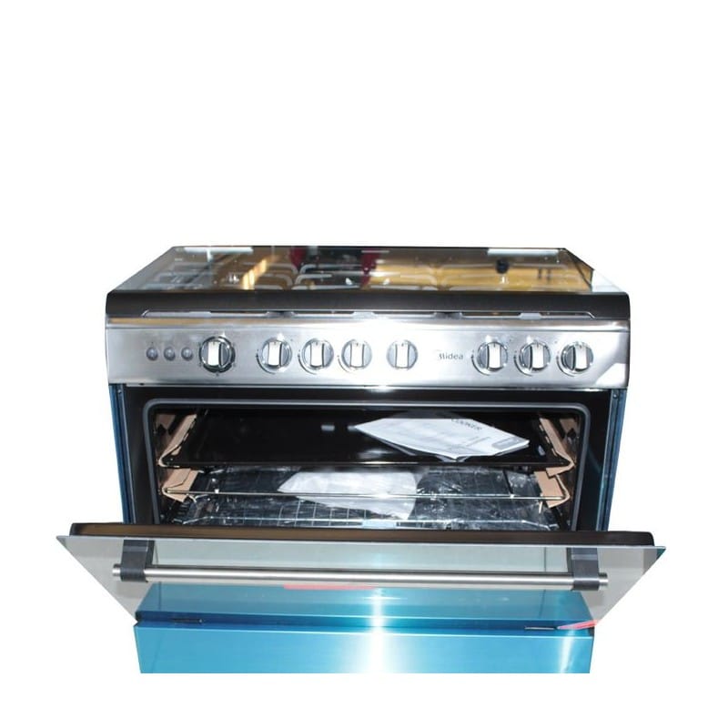 Cuisiniere MIDEA 5 Feux 90X60 36LMG5028 INOX – Image 2
