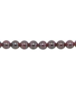 Fil Grenat rouge – Pierres boules 8mm