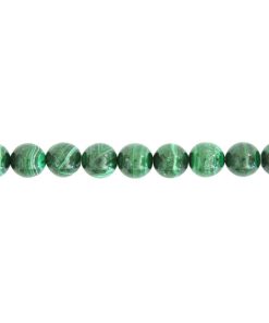 Fil Malachite – Pierres boules 10mm