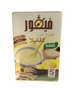 Vigor Farines 5 Céréales Vanille 5 Mois 250 g