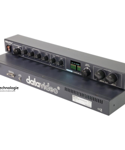 mixage audio à 6 canaux avec réglage du niveau et retard